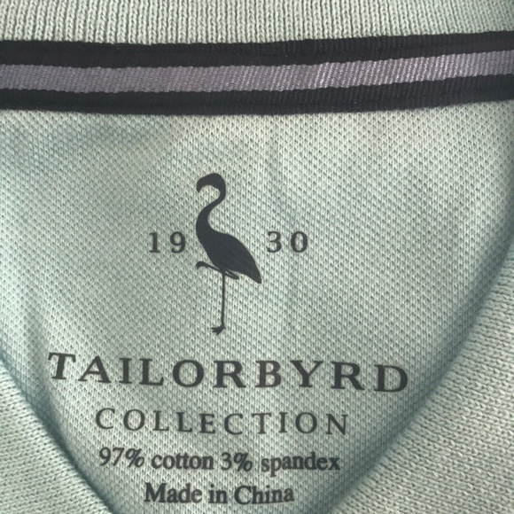 Tailorbyrd Short Sleeve Stretch Pique Polo - Picture 3 of 3